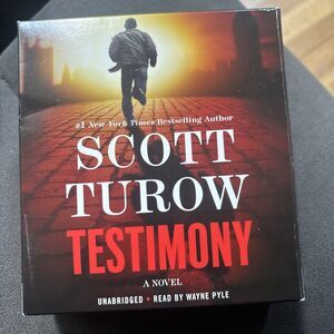 Testimony - Audio CD By Turow, Scott Unabridged 13.5 Hours 11 CDs Legal Thriller